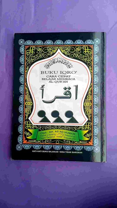 BUKU IQRO BESAR JILID 1 SAMPAI 6 UKURAN BUKU TULIS