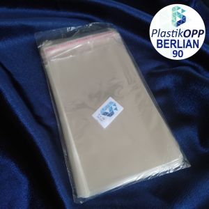 9x16 cm Plastik Opp 18 micron ( Tipis ) isi 100 lembar