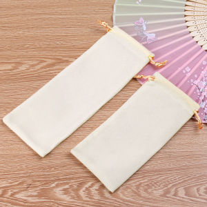 Drawstring Velvet Pouches 8*22cm Jewelry Gift Display Packing Bags DIY Wedding Party Home Gift Pouch