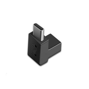 Tiết kiệm không gian 90 ° góc loại USB C kết nối chống nhiễu thiết bị sạc nhanh 10gbps cho môi trường làm việc