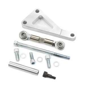 secr SBC AC Generator Bracket Long Water Pump Aluminum Kit Suitable for SBC 350 Small Engine H5K8Q