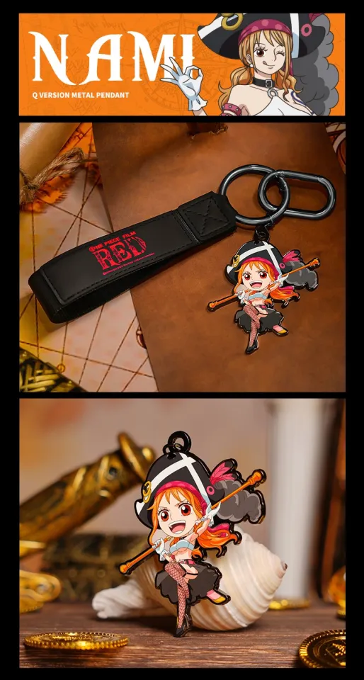 One Piece Film: Red Metal Pendant Key Chain Series Blind Box by