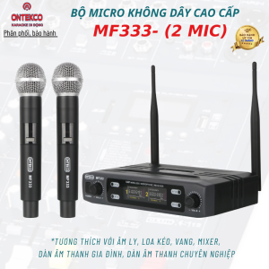micro không dây karaoke ontekco  cao cấp đa năng đầu thu  anten chống hú hút âm tốt phù hợp loa kéo amply dàn karaoke