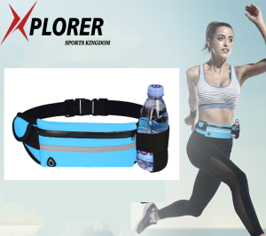Xplorer Thắt Lưng Chạy Bộ Cho Nam Và Nữ Eo Túi Ngoài Trời Phụ Kiện Thể Thao Không Thấm Nước Ajustable Vành Đai Công Suất Lớn Với Giữ Nước