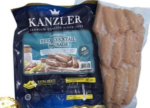 Kanzler Sosis Beef Cocktail sosis viral sosis enak