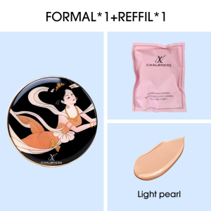 PROMO!!! Original CHALONESE  Air Cushion+Refills Cream Moisturizing Waterproof & Sweatproof Foundation