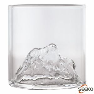Seeko 180ml Japanese Style Transparent Glass Cup Whisky Wine Heat Resistant Glass Mug