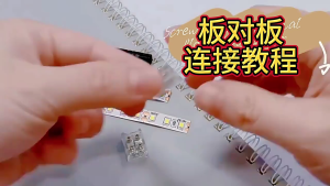 12Pcs LED Corner Connector With Screw Fixing Clear Light Strips Fixing Clip Electrical Wire Accessory Easy to Use