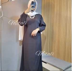 Gamis Soraya rempel Tangan Knit Condru Terlaris
