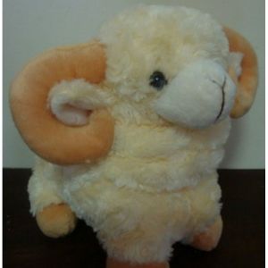 Boneka Domba Tanduk Boneka Shoun The Sheep Ukuran M