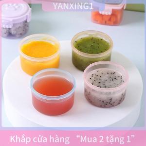 [COD] YANXING1 1pcs mini chai nước sốt nhựa gia vị hộp Salad Dressing container cho thịt nướng ngoài trời Bento Hộp Ăn Trưa phụ kiện