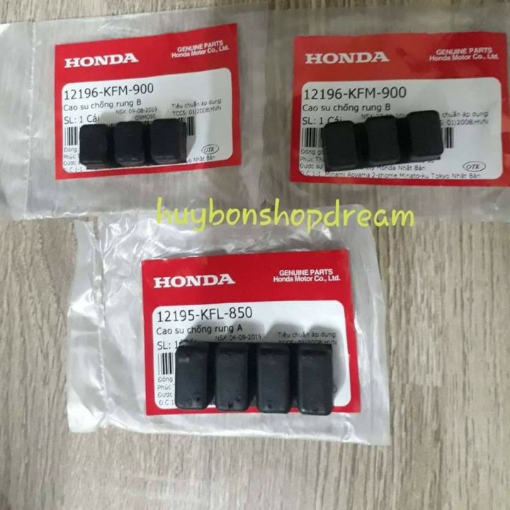 Bộ cao su chống rung máy xe Dream