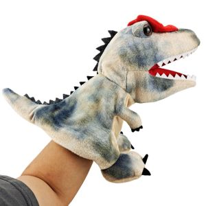 YIDIA Kids Toys Children Gift Lifelike Triceratop Children Gifts Stuffed Toys Plush Doll Accompany Toy Educational Dinosaur Hand Puppet Plush Dinosaur Hand Puppets Tyrannosaurus Rex Plush Toy Plush Dino Hand Puppet
