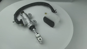 Weatherproof Motorcycle Rear Brake Main Cylinder Hydraulic System Anti Corrosion Metal Structure DIY Friendly Assembly