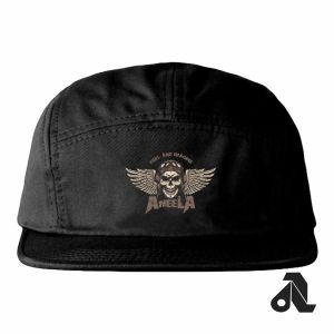 Topi 5 Panel Five Panel 5 Panel Cap Topi Snapback Topi Panel Distro Topi Cowok Pria Distro Premium Hat Caps SkulWings Aneela