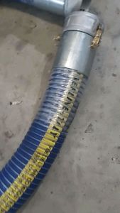 SELANG LOSING SPBU SELANG BONGKAR BBM 4"×3M SET DENGAN KEMLOK DAN SDH DIPRESS TINGGAL PAKAI
