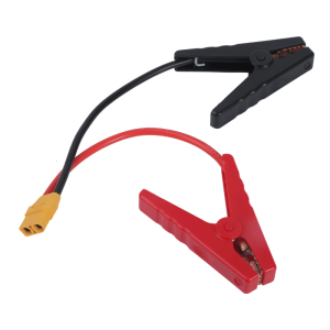Heat Resistant Flexible 10AWG Silicone Cable with XT90 Link and Clamps for UAVs Vehicle Batteries Photovoltaic Systems