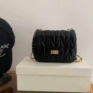 Tas Selempang Wanita Kulit Tas Wanita Terbaru Tas Kondangan Cewek Tali Rantai Tas Hp Cewek Mini Slingbag Tas Mungil Imut Kekininan