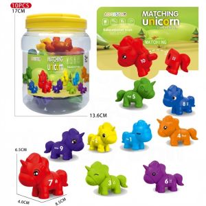 Plastic Letters Matching Letters Double-Sided Number Counting Pattern Color Sorting Montessori Portable Early Educational