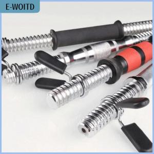 【E-WOITD】 25 28 30mm Barbell Clamp Spring Collar Clips Gym Weight Dumbbell Lock Standard Lifting Kit Barbell Lock