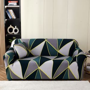[PH STOCK&COD]Single Sofa Cover Solid Color Single Sofa Cover Stretchable Sofa Seat Cover 1 Seater Sofa Cover Armrest Chair Cover  Protector Home Decoration Display