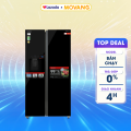 [Giao tại HCM] Tủ lạnh Toshiba Inverter 568 lít Side By Side GR-RS755WIA-PGV(22)-XK - Luồng khí lạnh đa chiều Multi Air Flow - Lấy đá viên, đá bào bên ngoài. 