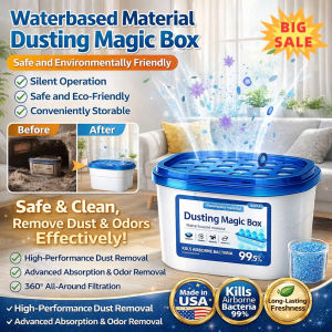 【99.9% Sterilization And Antibacterial】 Multifunctional Dust Removal Magic Box / Removes Dust And Dirt / Reusable Moisture-proof And Dehumidifying Box / Whole-house Air Purification And Dust Remover