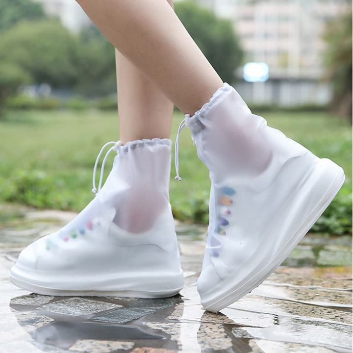 Waterproof Shoes Cover, Non-slip Rain Snow Boots Reusable PVC