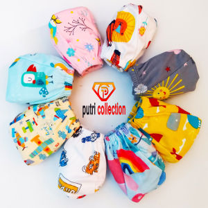 12 PCS Celana Dalam Anak Libby Velvet Babydoll Usia 1-5 Tahun