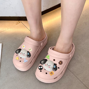 LKfashion งานสวย รองเท้าแตะแบบสวมหัวโต สีสันน่ารักพาสเทลพาสใจ สดใสเวอร์ ฟรีตัวติดน้องหมาหัวโตสุดน่ารัก งานสวยจึ้งแบบปังๆ ราคาคุ้มมาก ราคาสบายกระเป๋าแบบนี้ ต้องมีแล้วป้ะะ