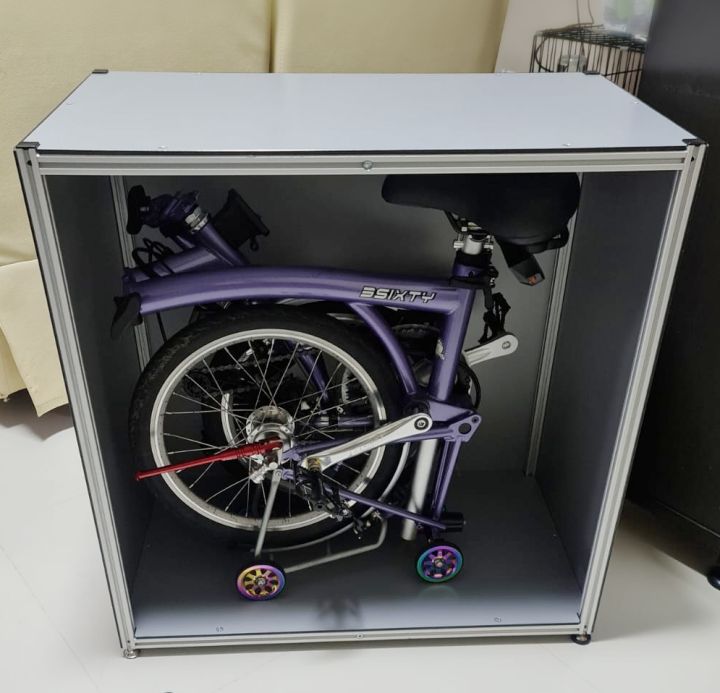 Bicycle%20storage%20/%20cabinet%20for%20folding%20bike%20weatherproof%20storage%20(3sixty,Pikes,Hito,Birdy,Litepro)%20-%20Image%202