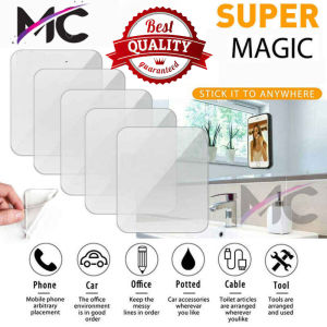 Double Tape Nano Super Kuat MC Transparan Untuk Tempelan Tembok Doubel Side Tape Papan Bening Stiker Tempel Gantungan Aksesoris