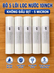 Lõi lọc thô PP 5micron 10 inch - Dùng cho máy lọc nước hoặc phun sương.