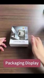(HD1)Portable Voice Amplifier with Magnetic Wireless Microphone and USB/TF Card Support Mikrofon Tanpa Wayar Magnetik dan Pembesar Suara Mudah Alih untuk Penguat Suara dengan USB dan Kad TF