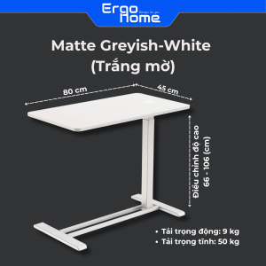 Bàn Nâng Hạ Di Động UPGEN StandGo – Điều Chỉnh Cao 66-106cm Bánh Xe Ẩn Gọn Nhẹ Dễ Di Chuyển