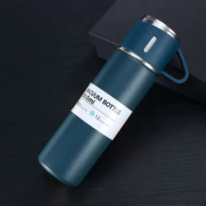 SG🤞Stainless Steel Thermos 500ml Vacuum Insulated Bottle with Cup for Coffee Hot drink and Cold drink Water Flask R3406