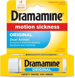 Dramamine Motion Sickness Relief (Adults/Kids)