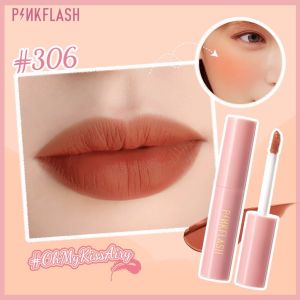 Young N Young Ready Stock at Malaysia Pinkflash Kiss Air Matte Natural Liquid Lipstick Waterproof Lip And Cheek Tint Double Use