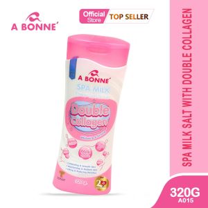 Abonne Spa Milk Salt Bottle Body Care Cosmetic Skin Repair Skincare Cleanser