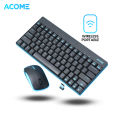 Acome Keyboard & Mouse Wireless Portable Garansi Resmi 1 Tahun AKM2000. 