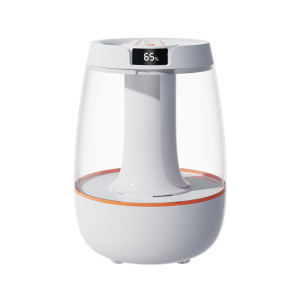 Máy phun sương Hoanghuy House dung tích 3L 2 ống - X2 công suất phù hợp phòng 20-25m² không tiếng ồn có đèn ngủ bảo hành 1 năm flash sale giảm giá 50K miễn phí vận chuyển.