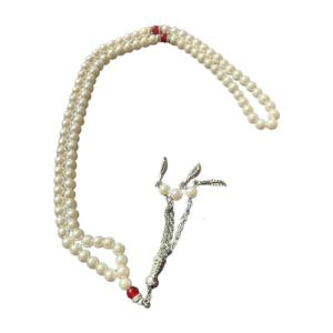 99ลูกปัดโมฮัมเหม็ดจี้สร้อยคอลูกปัดบทสวดมนต์อิสลามลูกประคำมุกมุสลิมสำหรับผู้หญิงผู้ชาย