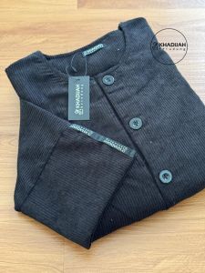 Gamis Abaya Kekinian Semi Batwing Bahan Corduroy Busui Wudhu friendly Doha By Khadijah