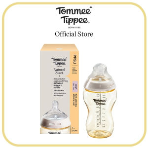 Tommee Tippee Natural Start PPSU Bottle 340ml with Medium Teat