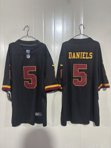In stock 2026 new NFL Washington Commanders Redskins embroidered football jersey 5 # European and American batch