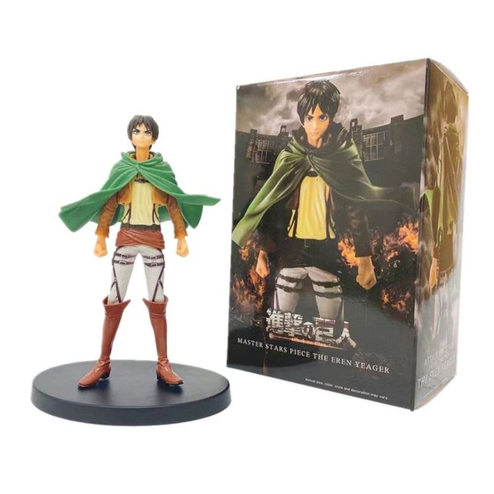 CYMBID Gifts Anime Doll Toys Attack on Titan Miniatures Levi Ackerman ...