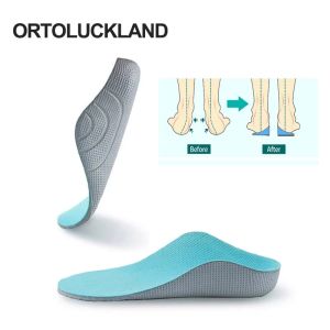 Orthopedic Insoles Children Orthotics FlatFoot Health Sole Valgus Supinator Pronator Insert Arch Support Pads For Shoes Boy Girl