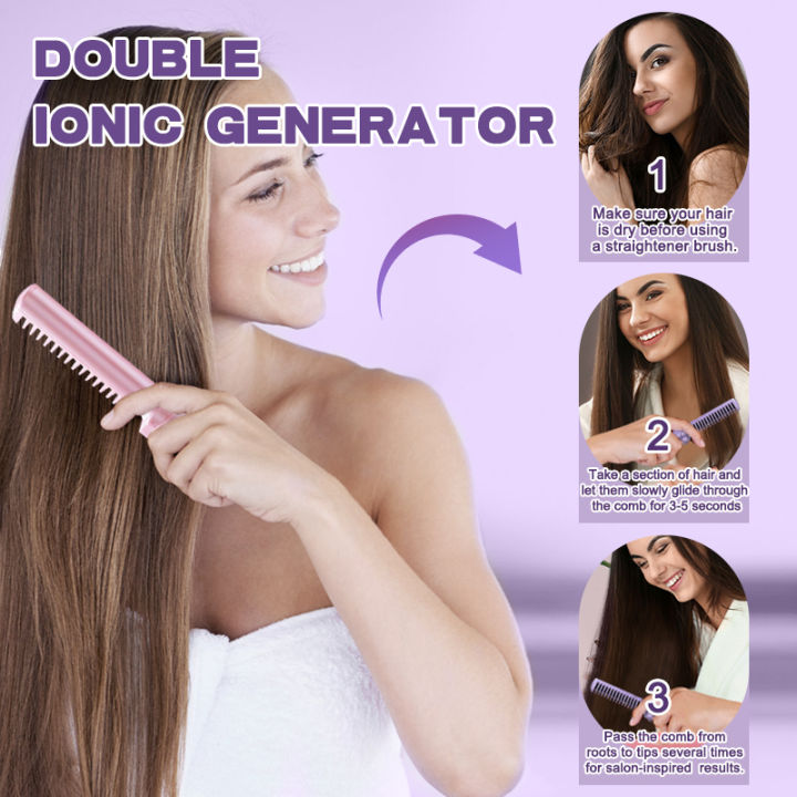 Straightening%20Curling%20Brush,%20Metal%20Ceramic%20Heating%20Element%20Fast%20Heating%20Negative%20Ion%20Hair%20Hot%20Comb,%202%20in%201%20Wireless%20Hair%20Straightener%20-%20Image%204