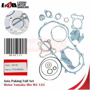 Paking FullSet Gasket Yamaha Mio M3 Soul GT 125 Seal Packing Blok Mesin Motor Matic