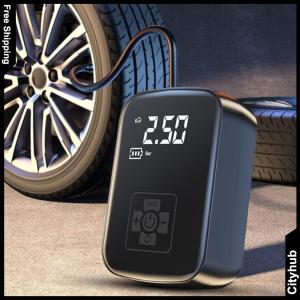 Compact Inflator 150 PSI 3600mAh Battery Ideal for Quick Tire Inflation on the Go